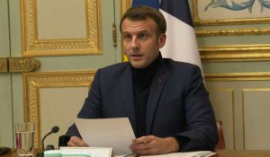 Soutien au Liban: Macron ne lâchera rien, "ni sur les promesses, ni sur les exigences"