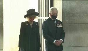 Jour du Souvenir: le prince Charles et sa femme Camilla à Berlin