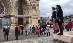 Rassemblés pour la liberté de culte à Reims