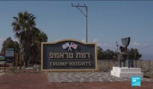 "Trump heights" : une colonie israélienne en l'honneur du président Donald Trump