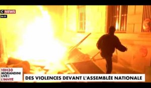 Violents affrontements devant l'Assemblée nationale pendant l'examen le la loi de Sécurité globale (Vidéo)