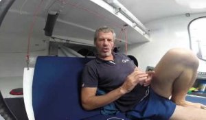 Vendée Globe. Séance bricolage avec Sébastien Destremau