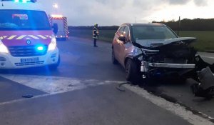 Humbercamps : un accident au carrefour de la D1 et D26