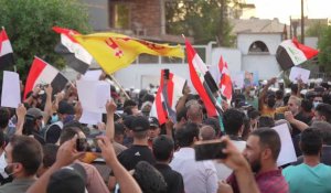 Macron/islam: manifestation des pro-Iran devant l'ambassade de France à Bagdad