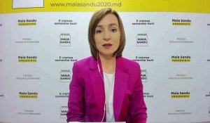 Maia Sandu : "Le président sortant de Moldavie essaie de truquer les élections"