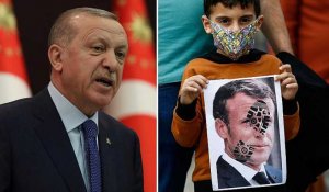 Charlie Hebdo agace encore un peu plus le président turc Erdogan en le caricaturant