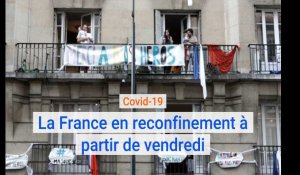 Covid-19 : Emmanuel Macron annonce un reconfinement à partir de vendredi