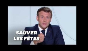 Reconfinement: Macron reste au conditionnel sur les fêtes de Noël