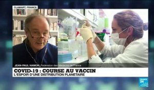 Covid-19 : course au vaccin, l'espoir d'une distribution planétaire