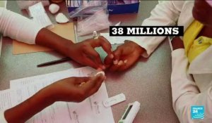 En 2020, au moins 38 millions de personnes vivent avec le VIH