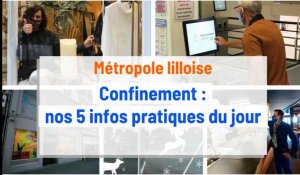 Confinement dans la métropole lilloise : nos 5 infos pratiques de ce samedi 28 novembre