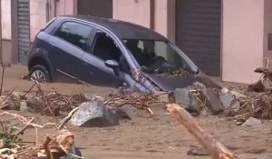 Inondations meurtrières en Sardaigne, la ville de Bitti dévastée par une coulée de boue