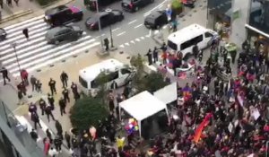 Bruxelles : manifestation des Arméniens à Schuman