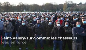 Saint-Valery-sur-Somme: les chasseurs de gibier d’eau en force.