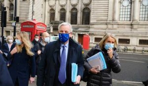 Brexit: Michel Barnier est à Londres alors que les négociations reprennent