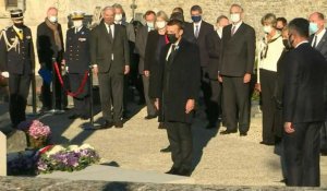 Macron se recueille à Colombey sur la tombe du général de Gaulle, décédé il y a 50 ans