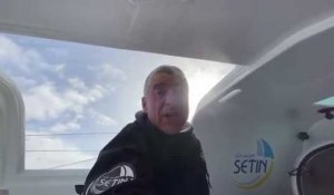 Manuel Cousin (Groupe Setin) donne de ses nouvelles après deux jours de navigation