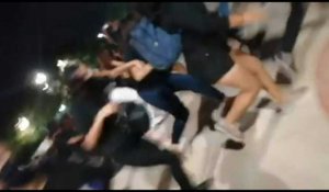 Mexique: la police disperse des manifestants en tirant en l'air à Cancun