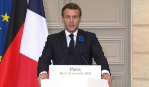 Terrorisme: Macron appelle à "une réponse rapide et coordonnée" de l'UE