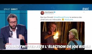 Zapping du 10/11 : Quand Denis Brogniart se moque de la défaite Donald Trump