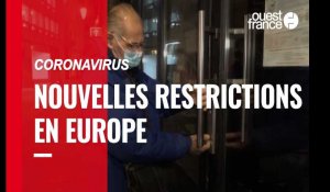 Coronavirus. De nouvelles restrictions en Europe