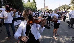 En Israël, la colère des musiciens en temps de pandémie