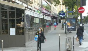 Premier week-end de reconfinement à Paris: des rues calmes mais pas désertes
