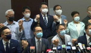 Hong Kong: tous les députés pro-démocratie vont démissionner