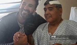 Maradona est sorti de l'hôpital 8 jours après son opération du cerveau