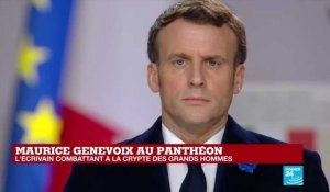 REPLAY - Macron rend hommage à Maurice Genevoix et aux soldats de la Première Guerre mondiale