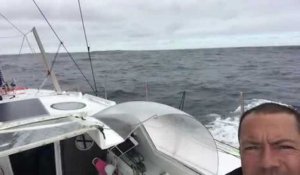 Vendée Globe. Romain Attanasio face à "une mer de malade"