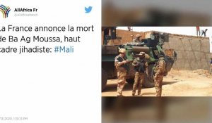 Mali : la France annonce la mort d'un haut responsable jihadiste