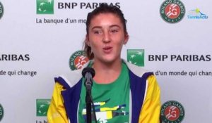 Roland-Garros 2020 - Elsa Jacquemot vainqueure chez les Juniors : "Je savoure le moment. La route est encore longue après, je le sais"