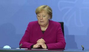 Coronavirus: l'Allemagne durcit ses restrictions annonce Angelan Merkel