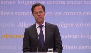 Pays-Bas: le Premier ministre annonce un "confinement partiel"