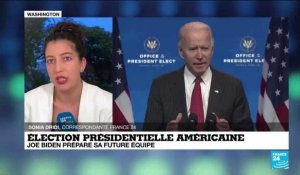 Présidentielle américaine : Joe Biden prépare sa future équipe