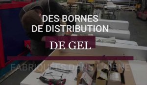 Aisne : Des bornes de distribution de gel hydroalcoolique made in Château-Thierry