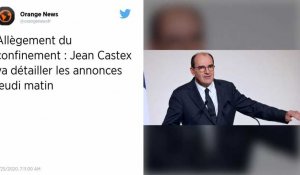 Allègement du confinement : Jean Castex va détailler les annonces jeudi matin
