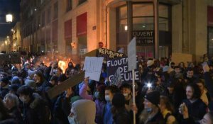 Incidents à Bordeaux en marge d'une manifestation contre la loi "sécurité globale"