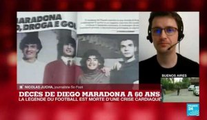 Décès de Diego Maradona :  "Ciao Diego", salue son ancien club de Naples
