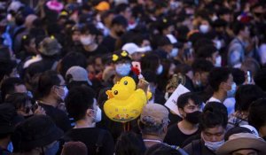 Les canards, emblème des manifestants pro-démocratie en Thaïlande