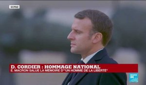 Hommage national à Daniel Cordier : "le chef de l'État particulièrement ému"