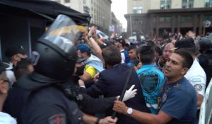 Maradona: les tensions se poursuivent devant le Palais présidentiel