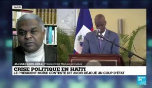 Crise politique en Haïti : le président Moïse contesté dit avoir déjoué un coup d'État