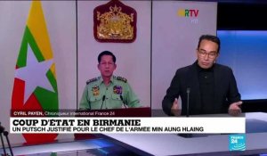 Coup d'État en Birmanie : un putsch justifié pour le chef de l'armée Min Aung Hlaing