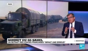 Sommet du G5 Sahel : un retrait des forces françaises "serait une erreur"