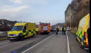 Un grave accident fait plusieurs blessés à Namêche.