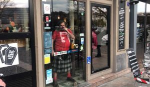VIDÉO. Nantes : l'occupation artistique derrière les vitrines des bars