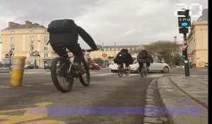 Rennes: De nouveaux feux de circulation pour les vélos