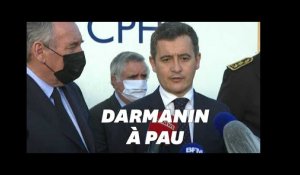 À Pau, Darmanin dit "sa tristesse" après le meurtre d'un responsable d'un centre pour réfugiés